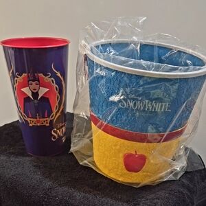Disney Snow White Evil Queen Cup and Apple Popcorn Bucket